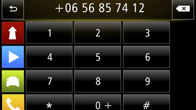 multimedia system - Renault Connect