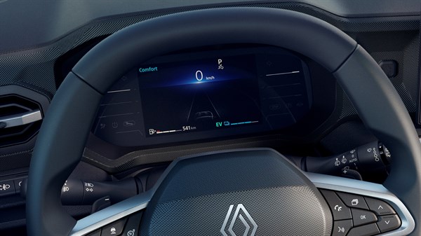 Renault Duster - 7" digital colour instrument cluster