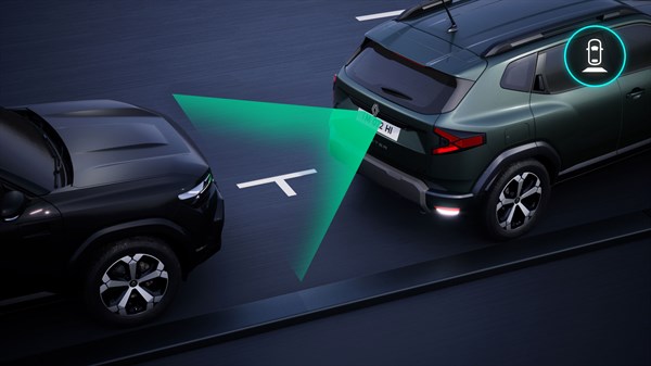 rear view camera - Renault Duster