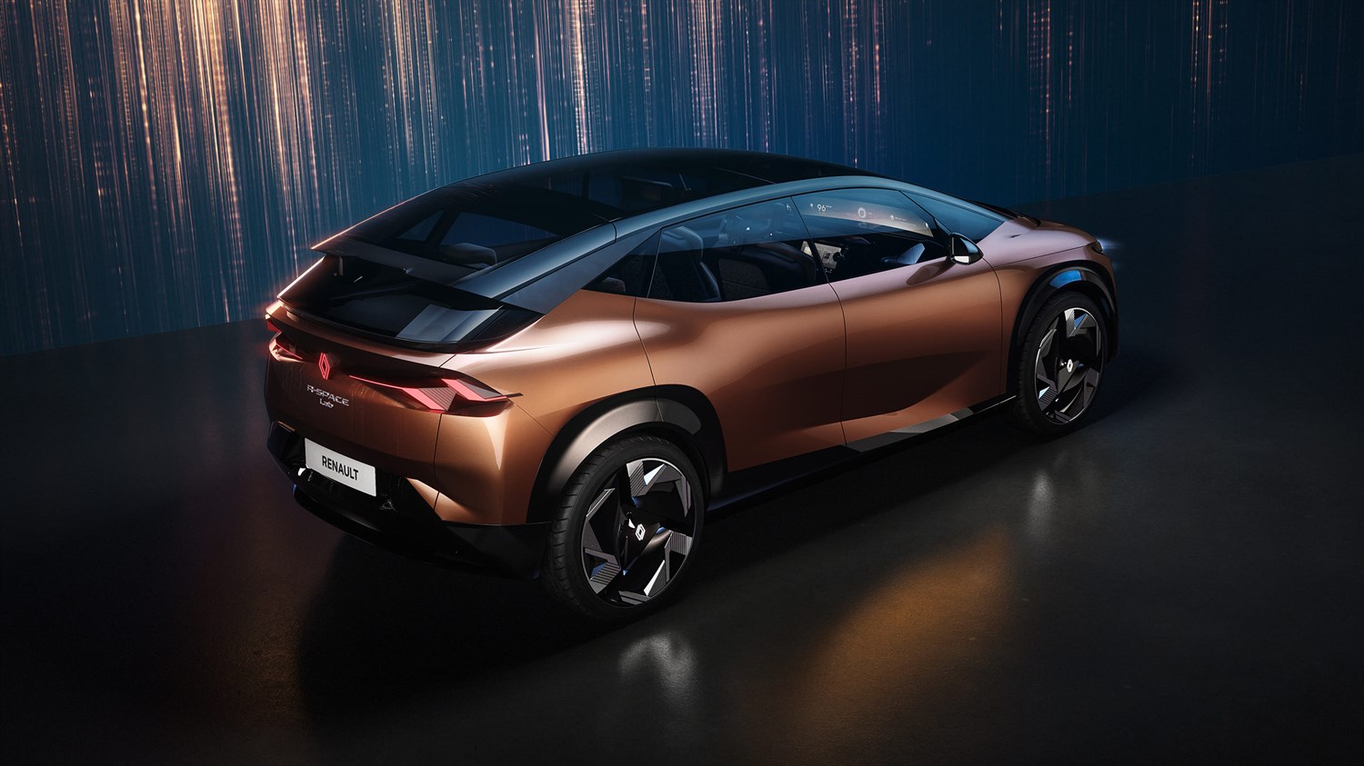 Renault R-Space Lab concept -vitrage panoramique, horizon ouvert