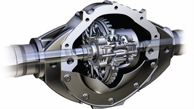 Renault MASTER - Picture of differential locking