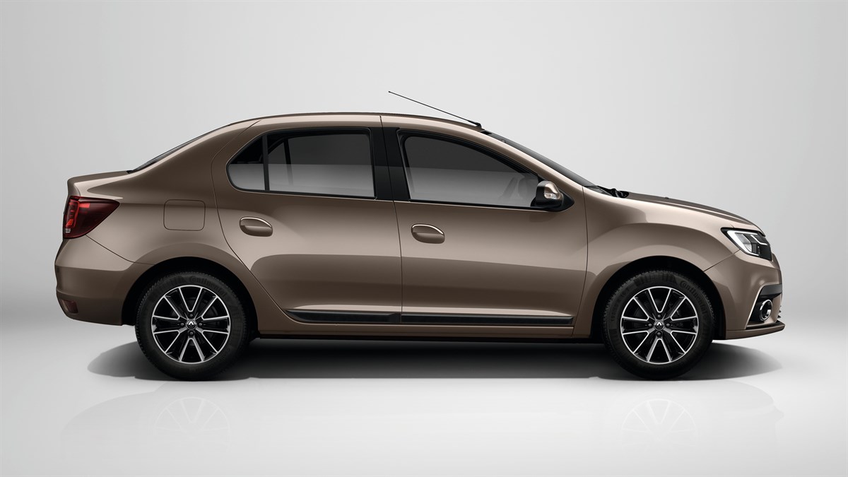 Renault SYMBOL exterior design side view