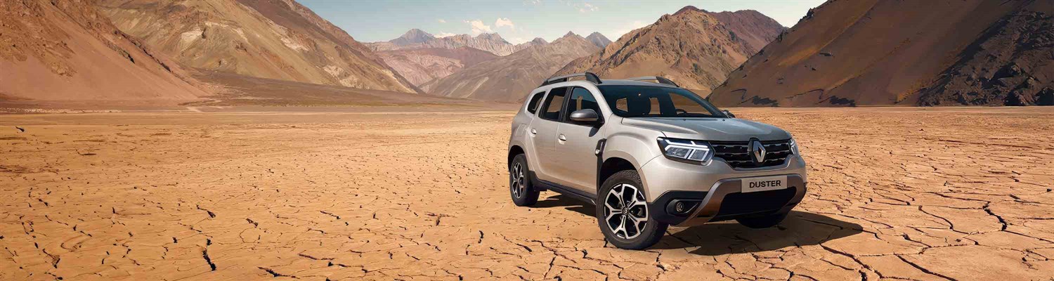 سيارة رينو داستر زرقاء